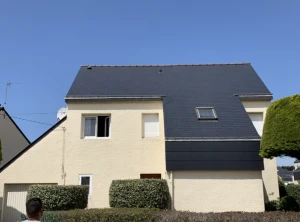 Après Nettoyage de toiture Lorient