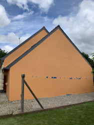 Société pour la peinture extérieure d'une maison